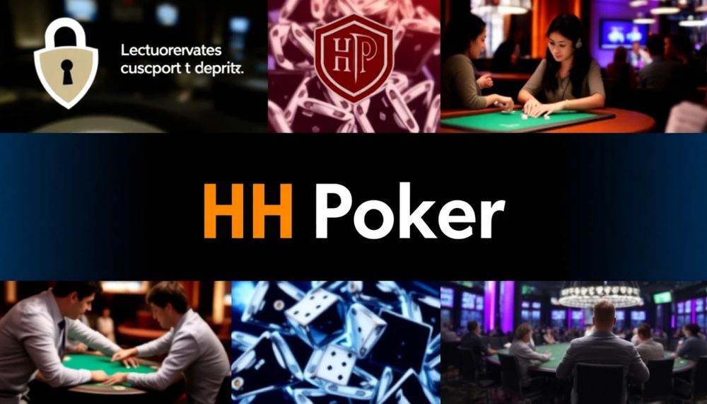 hhpoker德扑圈官网入口 - 高端德州扑克APP界面